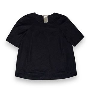 BCBG Black Blouse Small